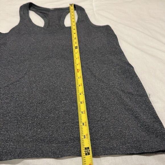 NWOT RARE Lululemon Swiftly Tech Racerback Tank 4 in Heathered Slate Gray - Picture 16 of 17